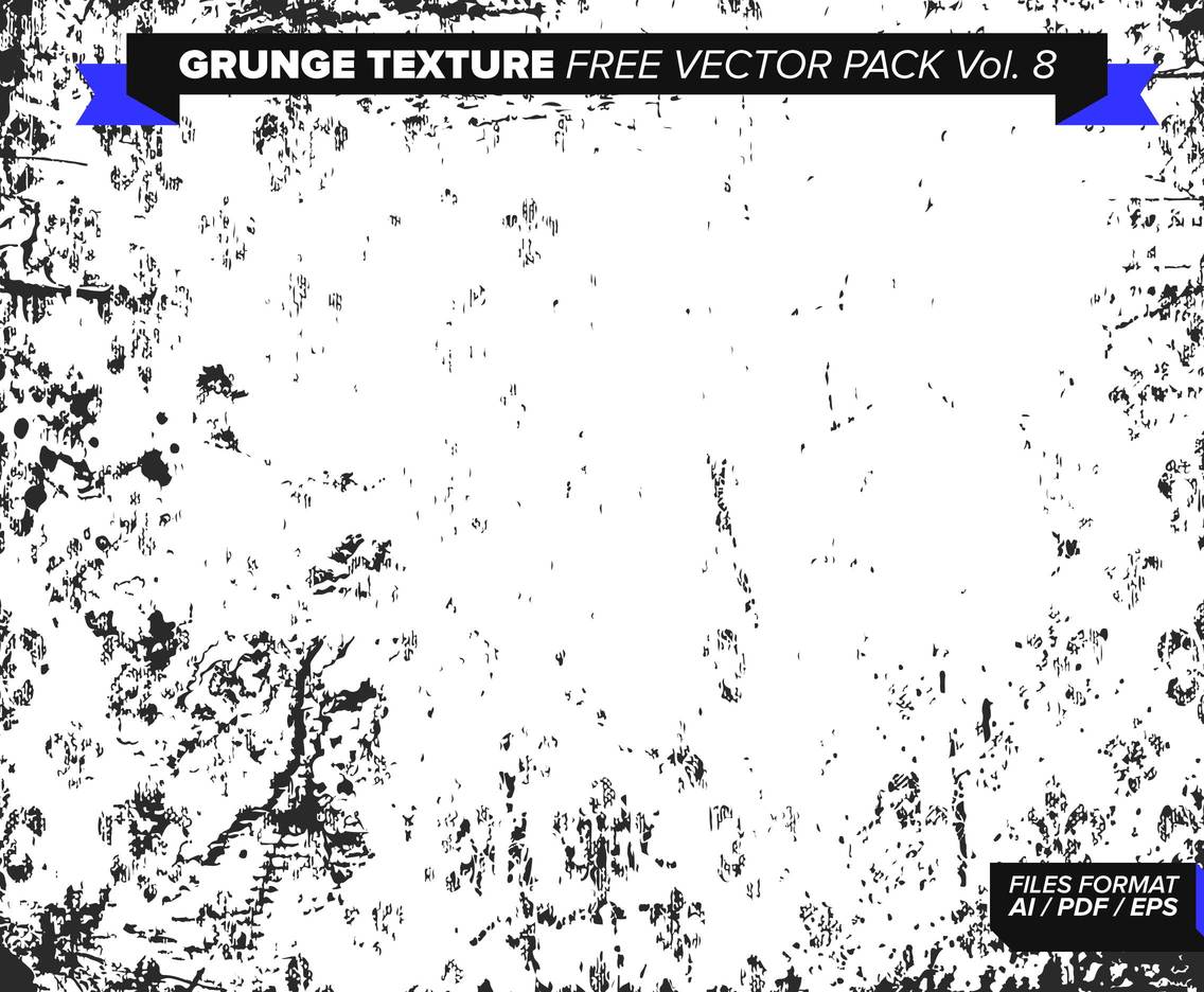 Grunge Texture Free Vector Pack Vol. 8
