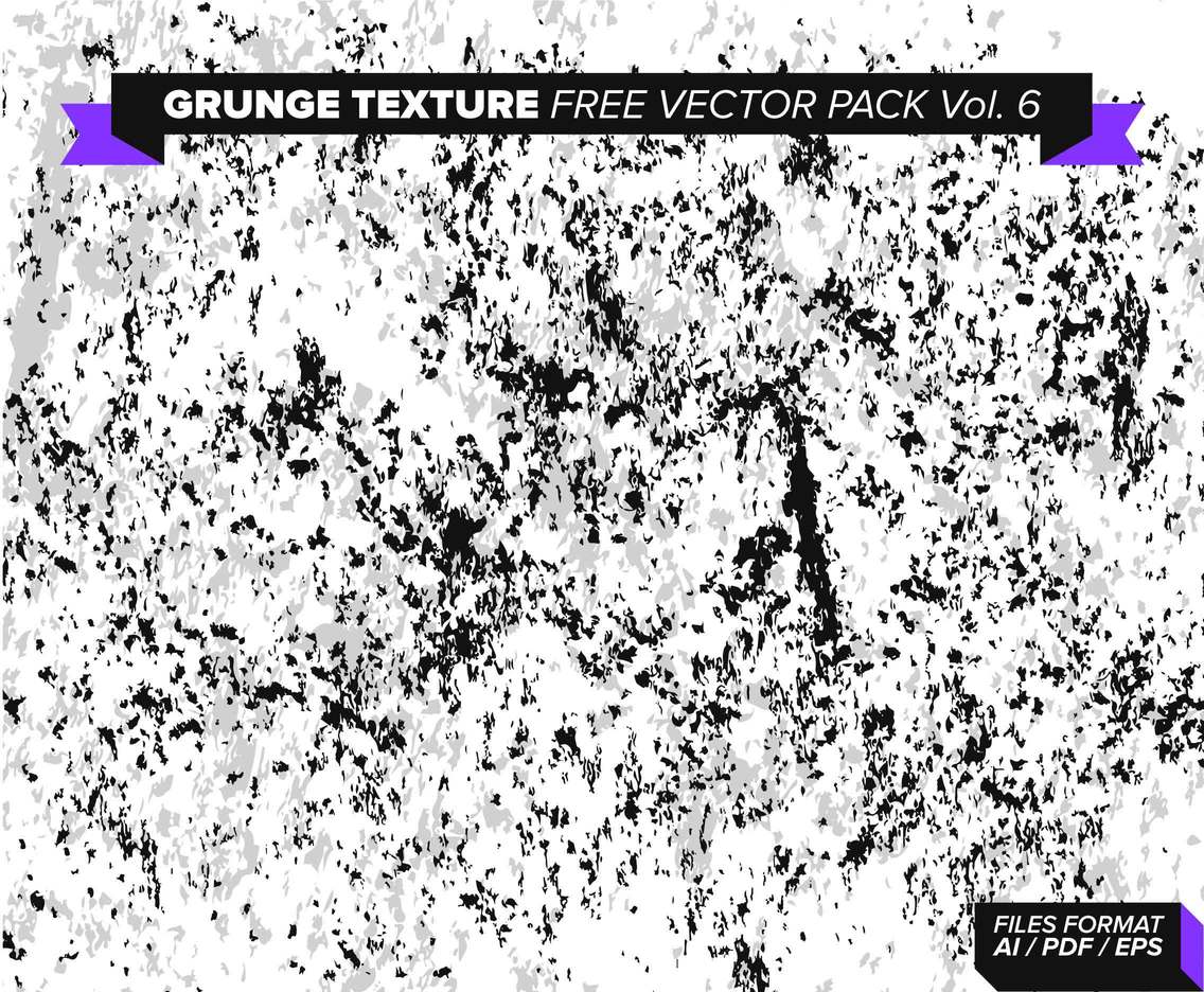 Grunge Texture Free Vector Pack Vol. 6