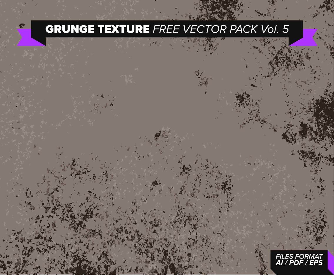 Grunge Texture Free Vector Pack Vol. 5