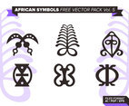 African Symbols Free Vector Pack Vol. 5