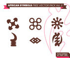 African Symbols Free Vector Pack Vol. 2
