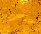 Vector Crumpled Gold Paper Background