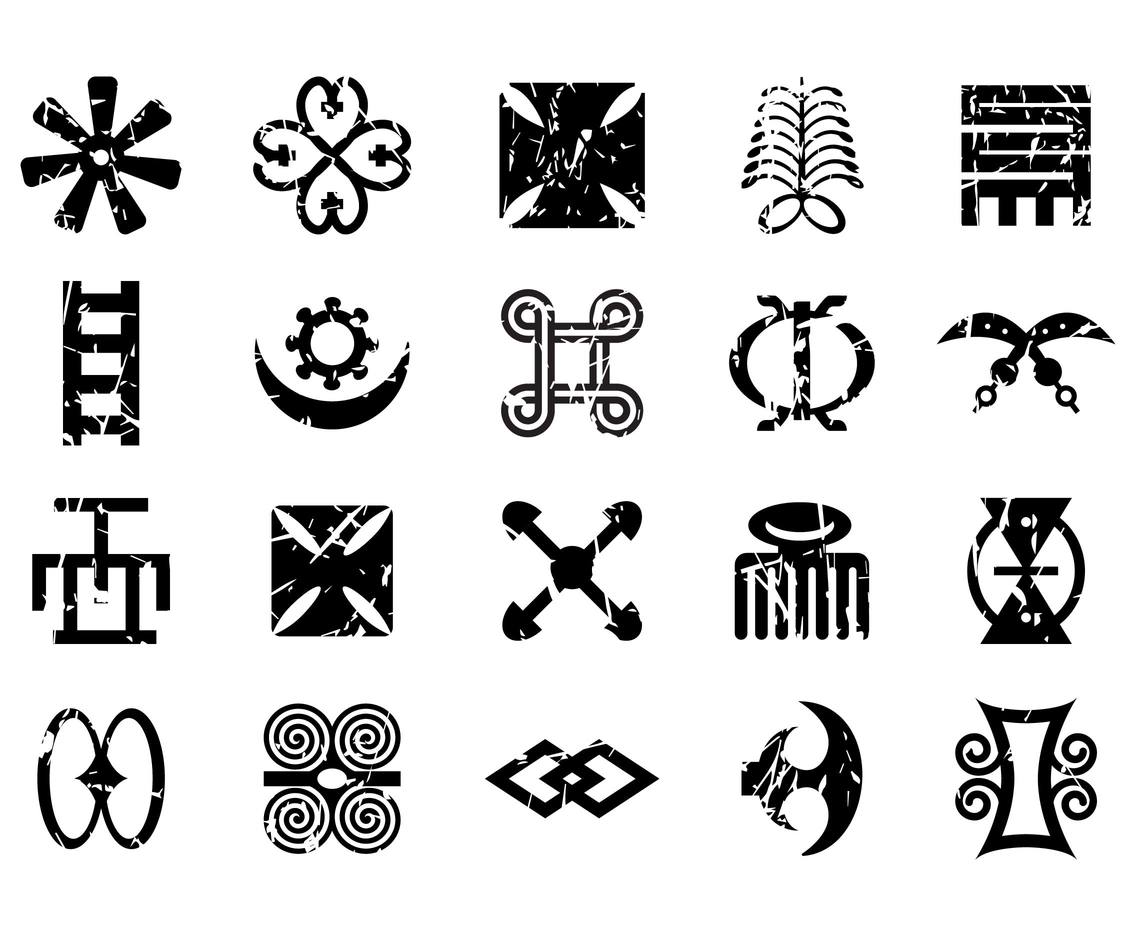 Free African Symbols Vector