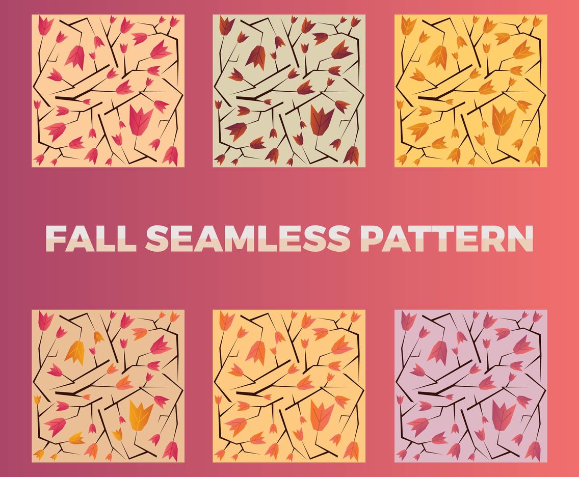 Free Fall Vector Pattern