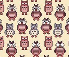 Owl Pattern Vectors