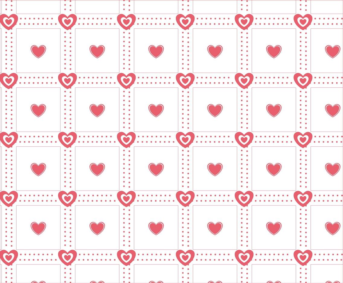 Free Vector Red Heart Love Background