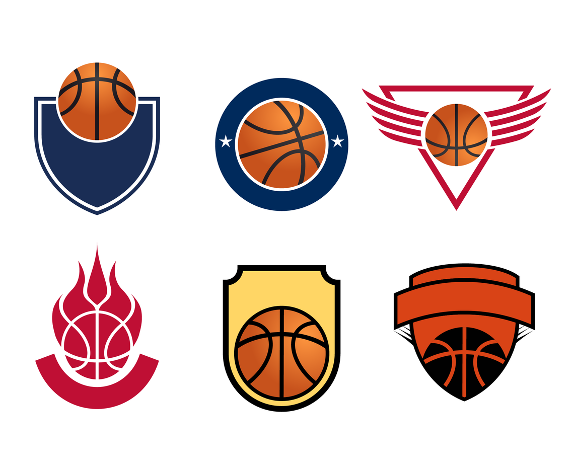 Free Basketball Logos Vector