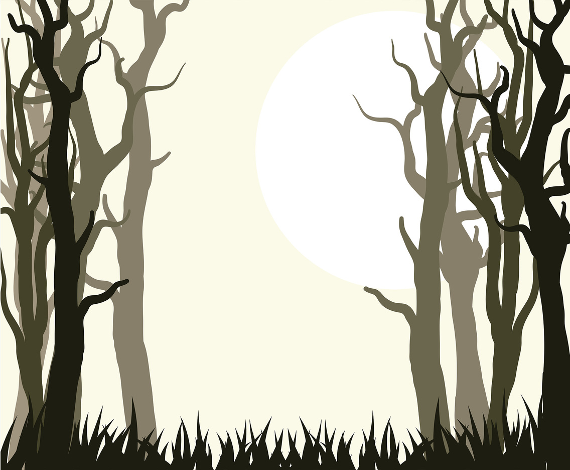 Forest Background Vector 8