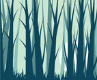 Forest Background Vector 10