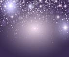 Vector Abstract Background With Shiny Stars