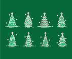 Cartoon Christmas Tree Simple
