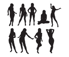 Woman Silhouette Vector Pack