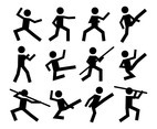 Free Sports Person Icons Vector