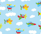 Colorful Flyers Pattern
