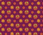 Nice Hippie Pattern Background