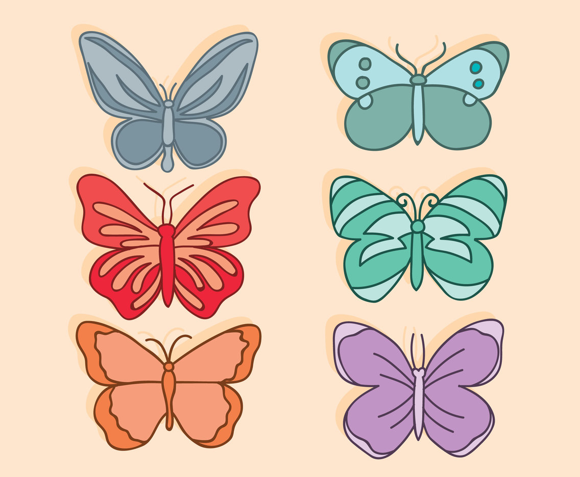 small butterfly clip art free - photo #31