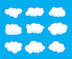 Cartoon Clouds Vector