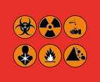 Threat Icons Vector