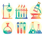 Colorful Science Element Vector