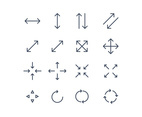 Set of Outlined Icons