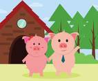 Free Pig Illustration