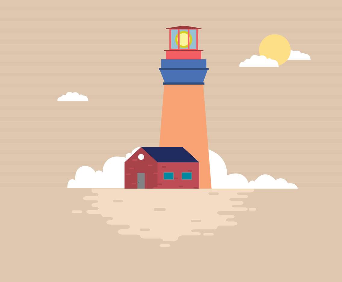 Free Lighthouse Illustration