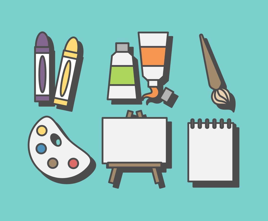 Free Stationary and Art Vector