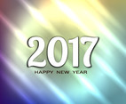 Free Vector Bright New Year 2017 Background