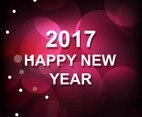 Free Vector New Year 2017 Shiny Background
