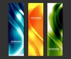 Free Vector Colorful Wavy Headers