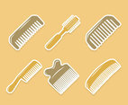 Comb Collection Vector