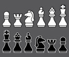 Chess Icons Vector Set