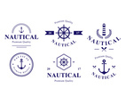 Blue Nautical Badge Design