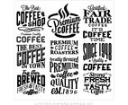 Best Coffee Collection Vector