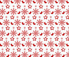 Red White Christmas Pattern
