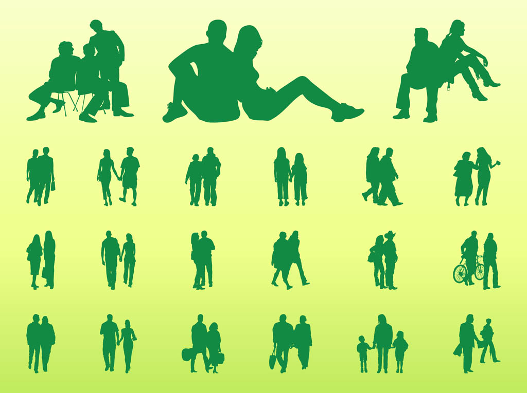 People In Groups Graphics