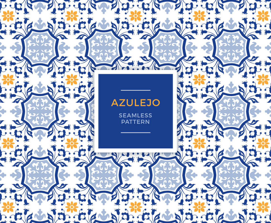 Azulejo Seamless Pattern