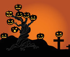 Halloween Tree Graphics