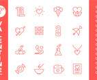 Valentine Stroke Icons