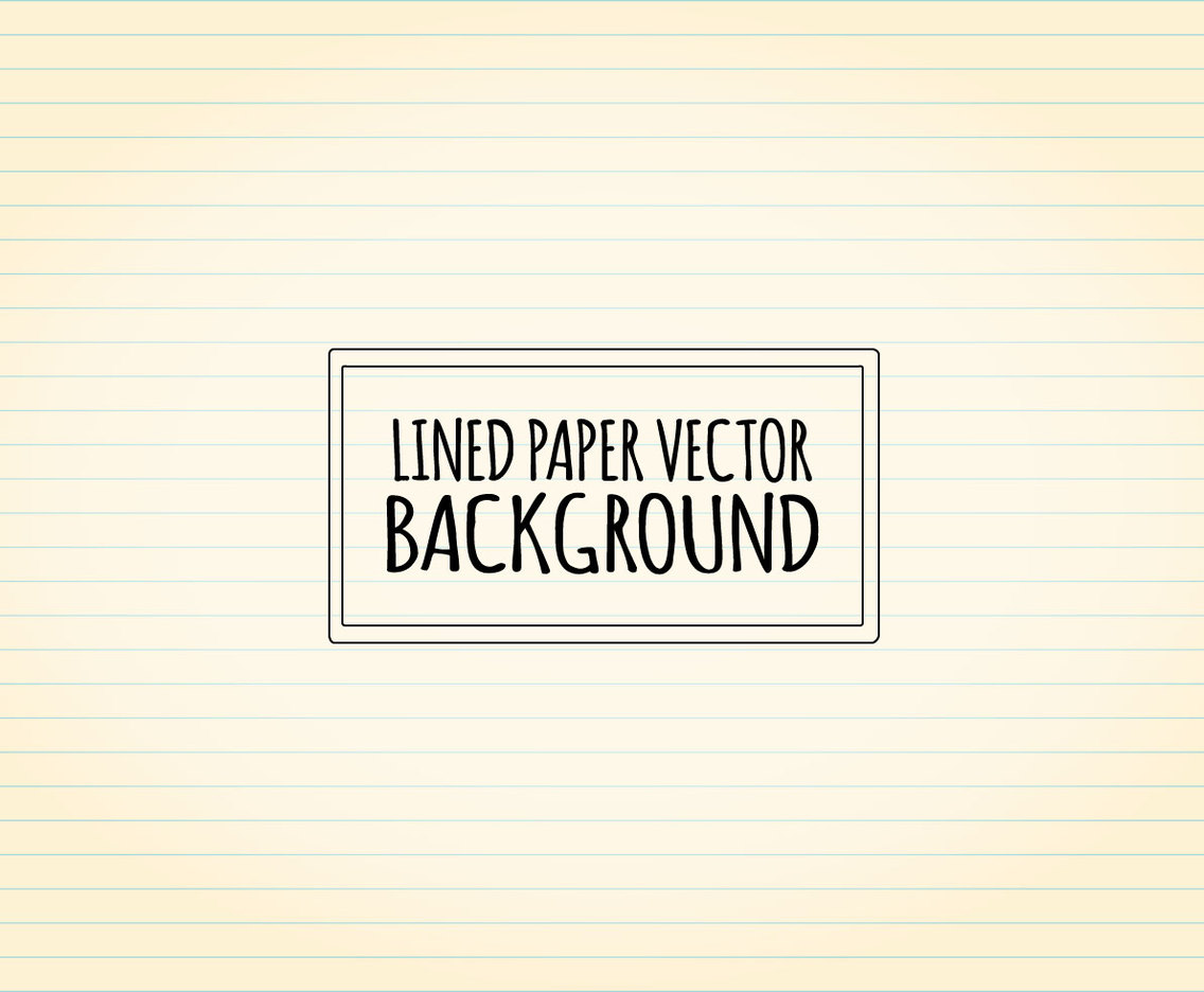 Lined Vector Paper Background