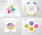 Abstract Infographic Design Vector Templates