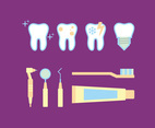 Dental Icons Vector