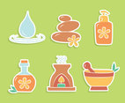 Nice Spa Element Collection Vectors