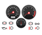 Simple Motorcycle Dashboard Icon