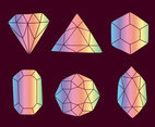 Rainbow Gems Collection Vectors