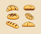 Various Breads Vector