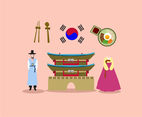 Korea Culture Vector