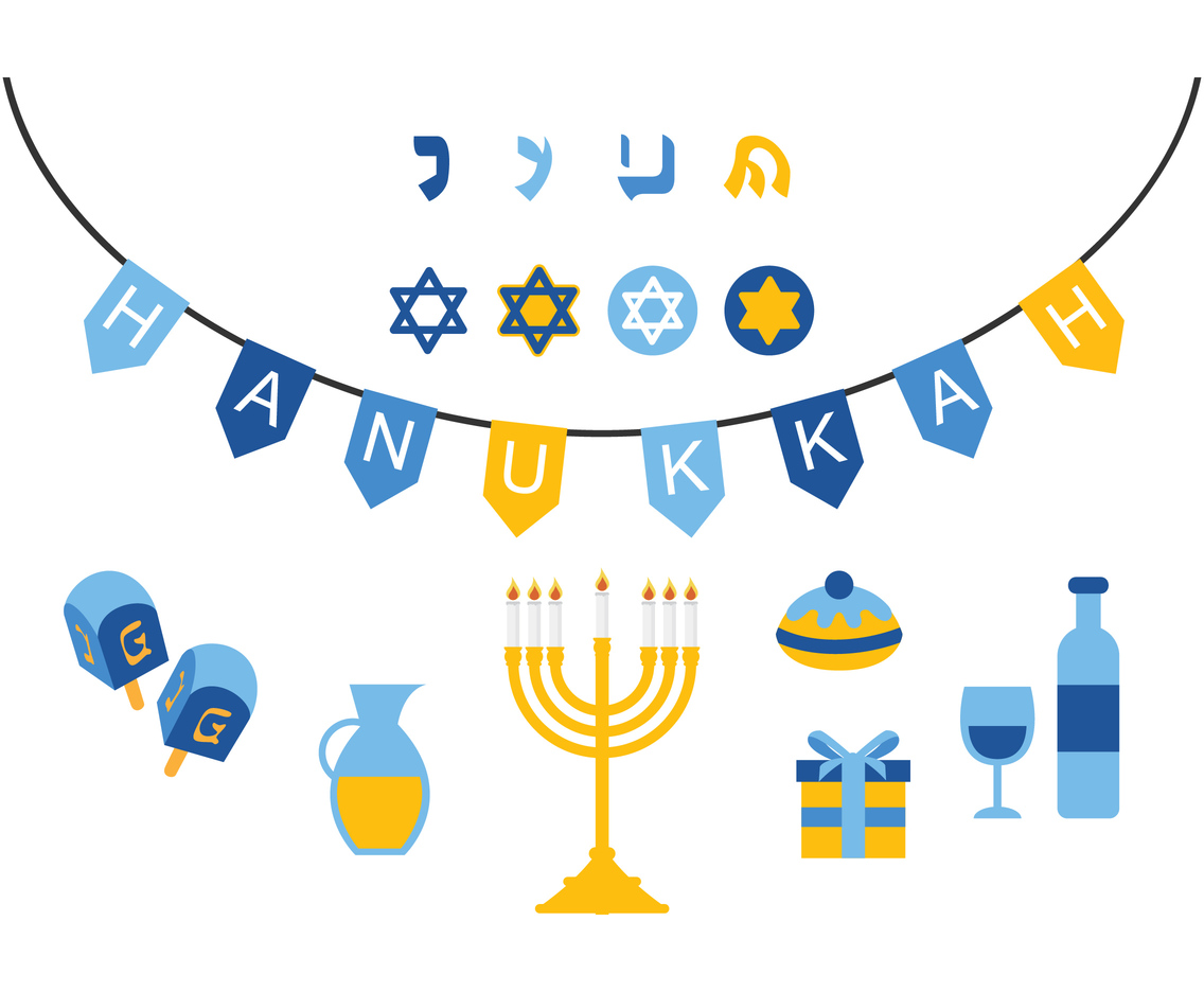Hanukkah Icon Set