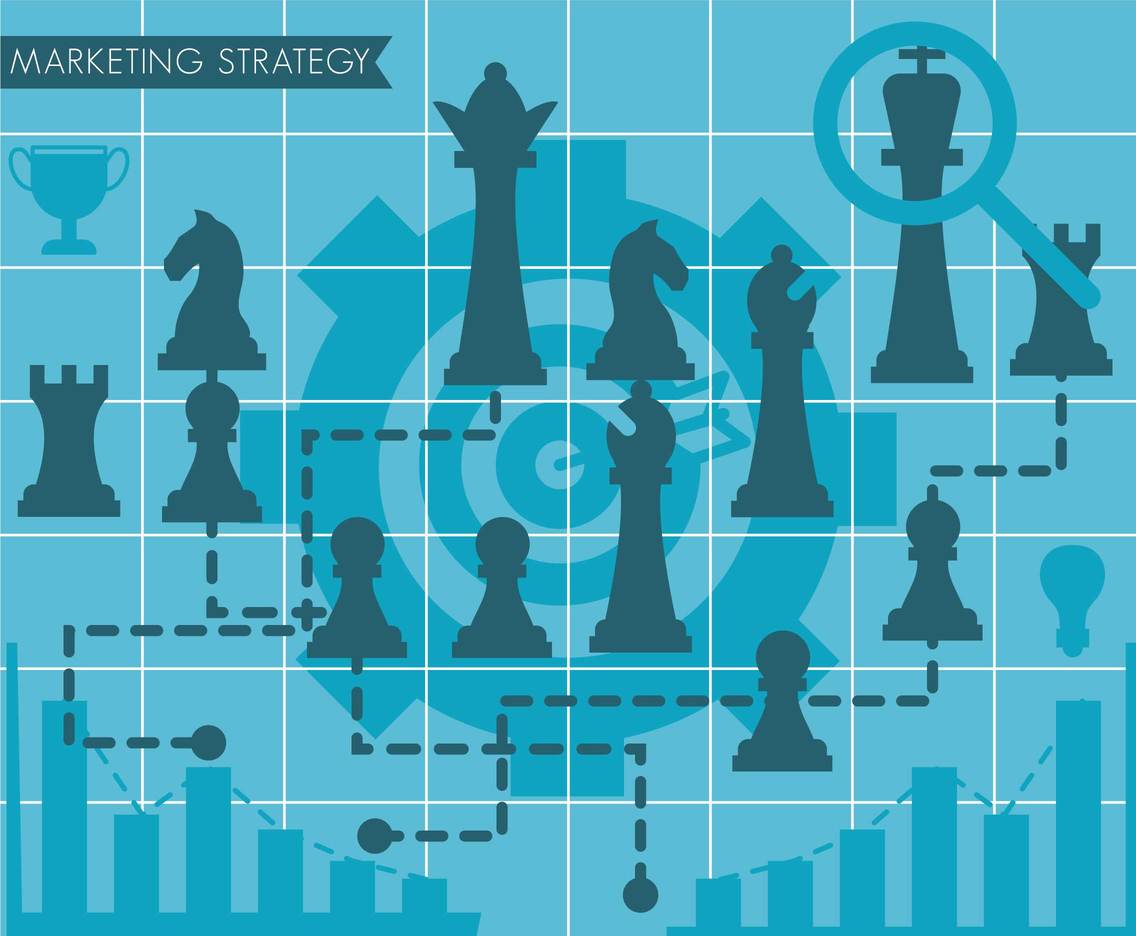 Strategy vector illustration