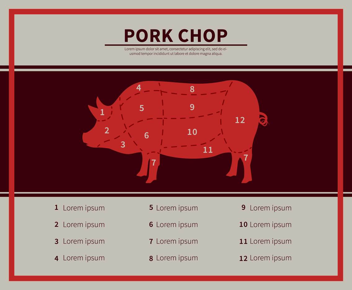 Free Pork Chop Illustration